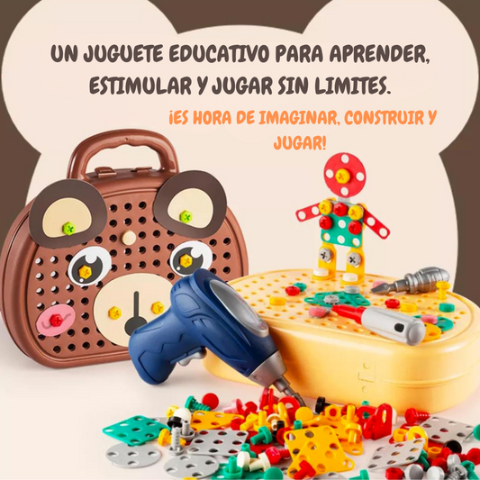 CAJA DE HERRAMIENTAS MONTESSORI🔧 POR TU COMPRA RECIBE UN E-BOOK📖GRATIS.